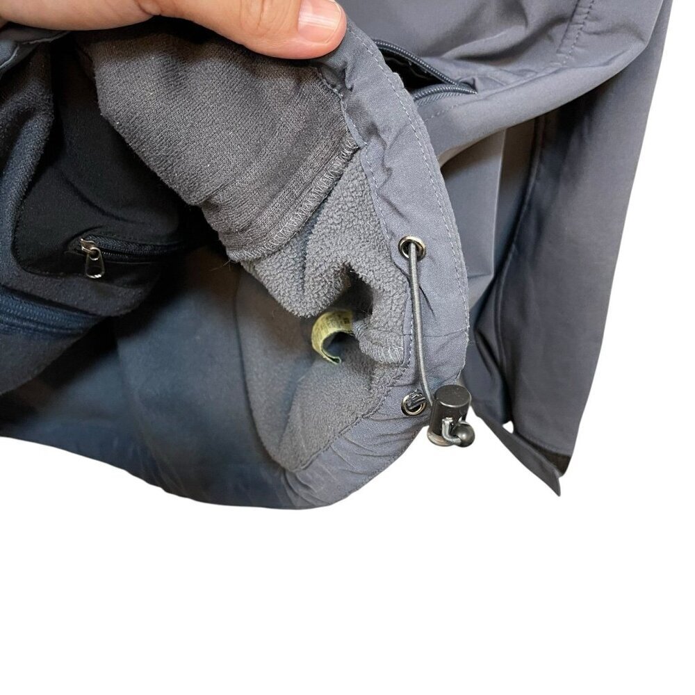 Rustic Ridge Men's Soft Shell Hunter's Full Zip Fleece Jacket Men’s XXL Gray - Picture 3 of 9